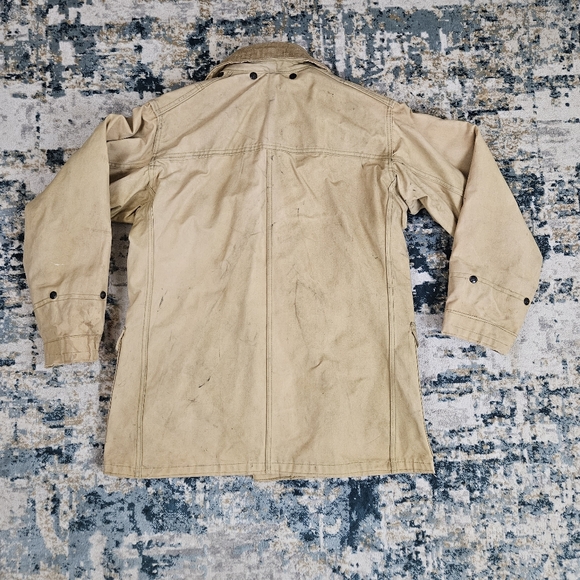 Vintage 1950s Body Guard Canvas Firefighter Jacket w/ Liner Turnout Coat 44 - Picture 14 of 16